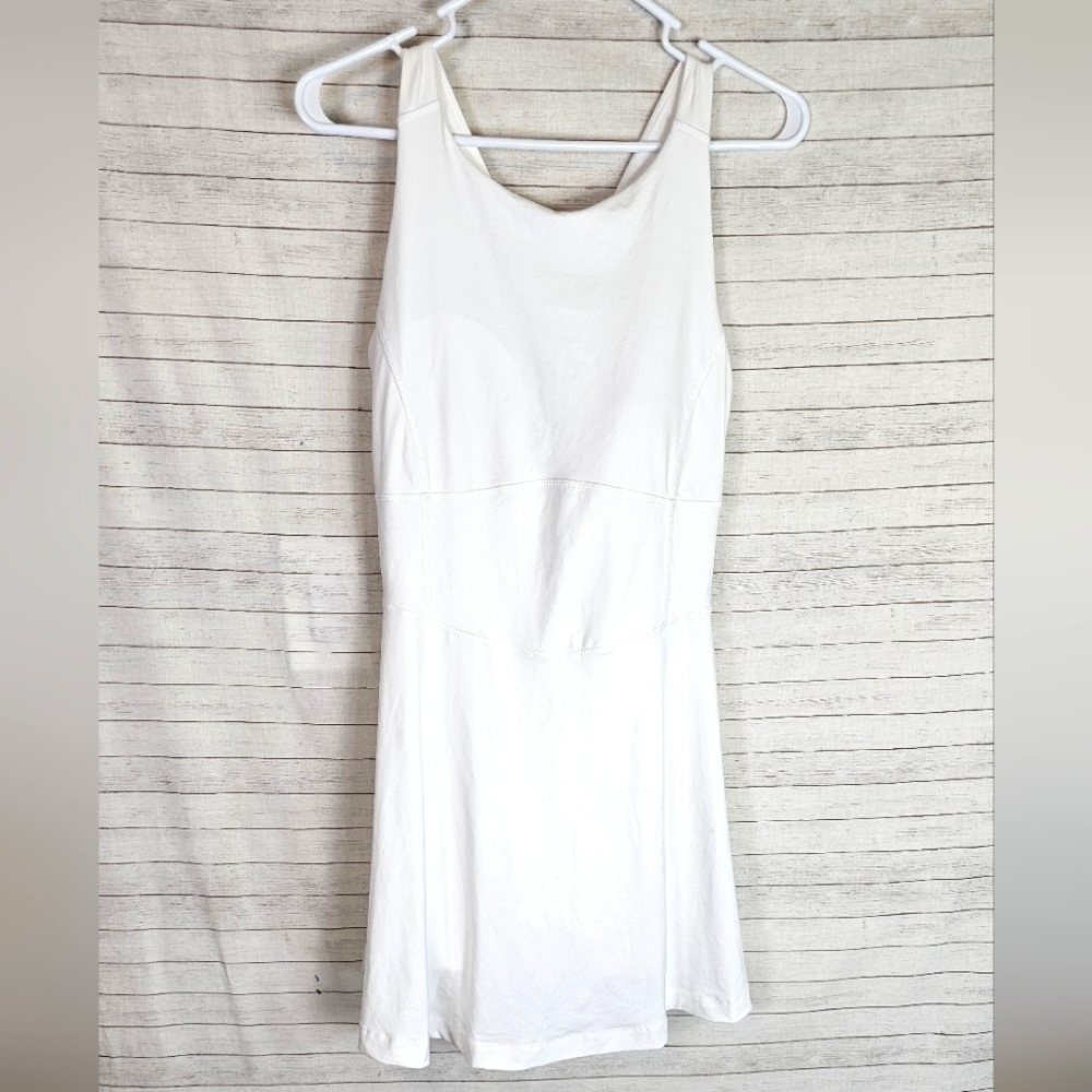 ALTAR'D STATE WHITE ROMPER W SKIRT, SZ LARGE